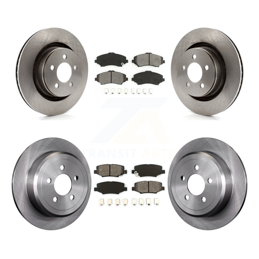 Disc Rotors and Semi-Metallic Brake Pads Kit-K8S-101005 - Kit.bestparts.ca