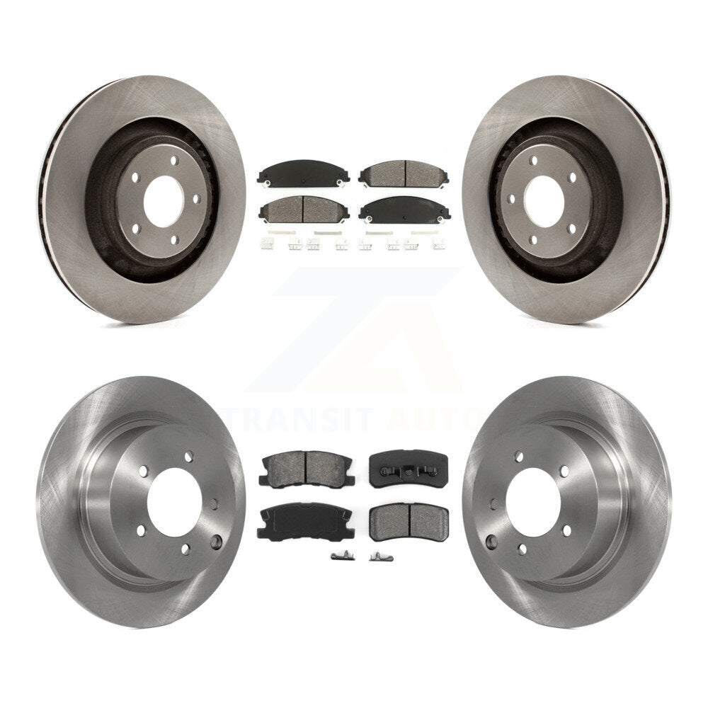 Disc Rotors and Semi-Metallic Brake Pads Kit-K8S-101007 - Kit.bestparts.ca
