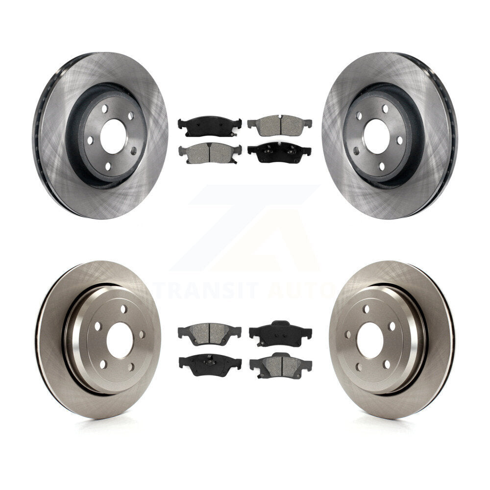 Disc Rotors and Semi-Metallic Brake Pads Kit-K8S-101010 - Kit.bestparts.ca
