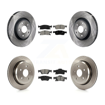 Disc Rotors and Semi-Metallic Brake Pads Kit-K8S-101010 - Kit.bestparts.ca