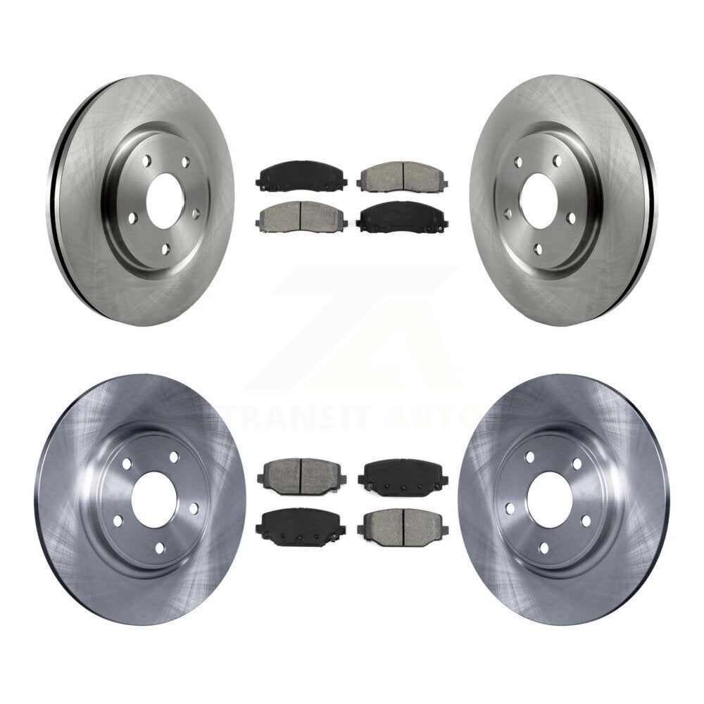 Disc Rotors and Semi-Metallic Brake Pads Kit-K8S-101013 - Kit.bestparts.ca