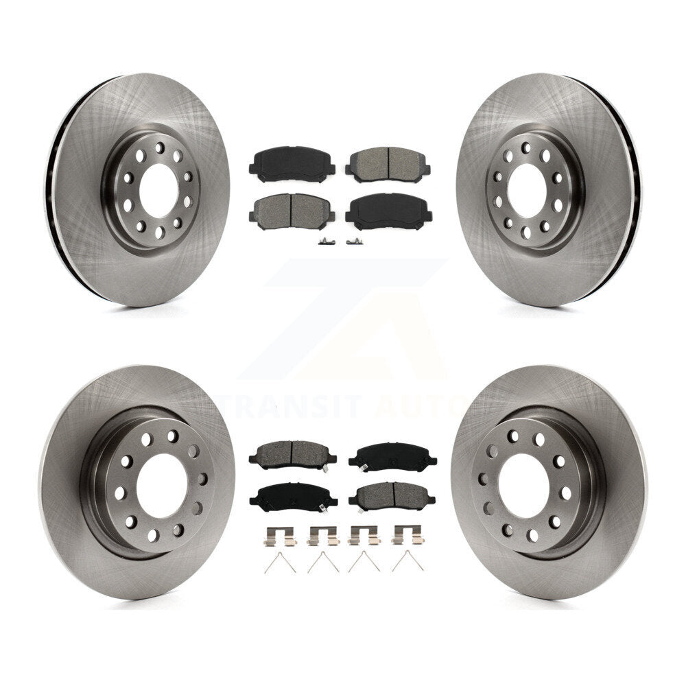Disc Rotors and Semi-Metallic Brake Pads Kit-K8S-101014 - Kit.bestparts.ca