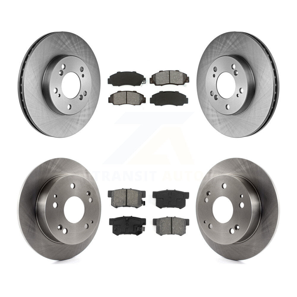 Disc Rotors and Semi-Metallic Brake Pads Kit-K8S-101018 - Kit.bestparts.ca