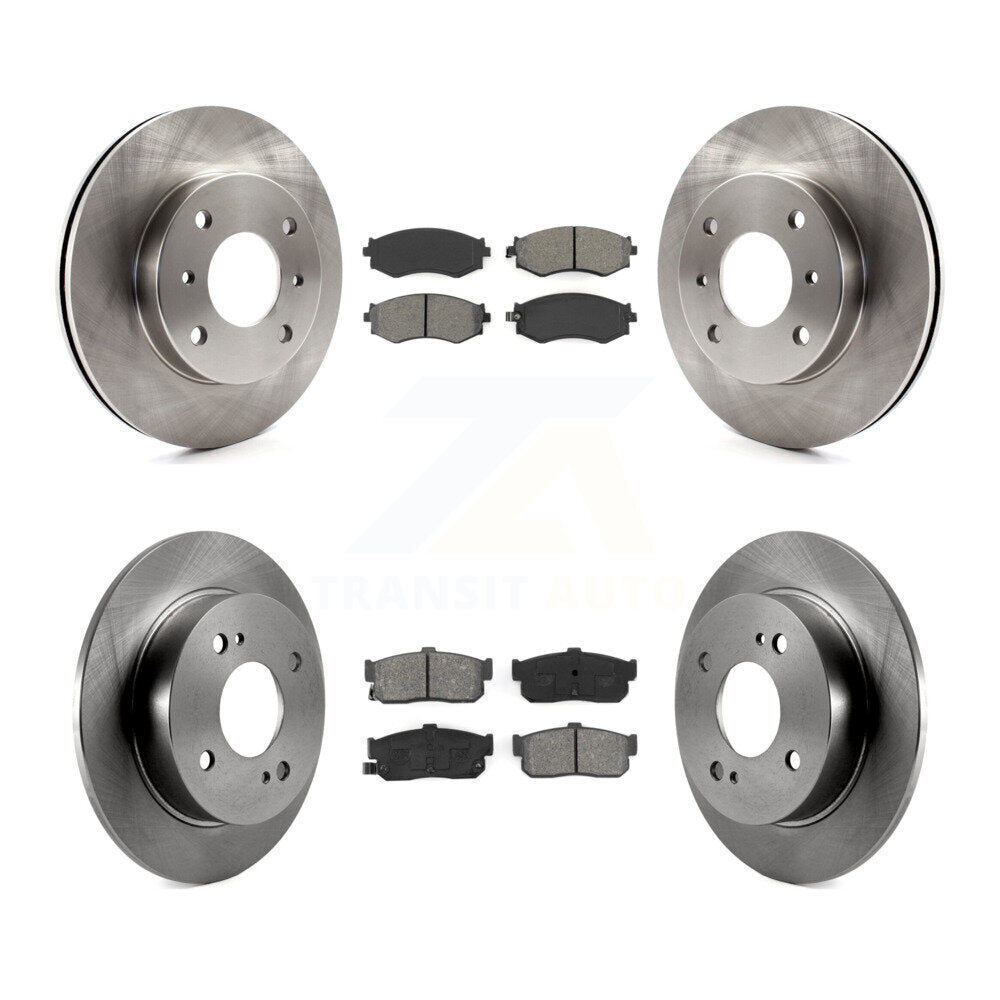 Disc Rotors and Semi-Metallic Brake Pads Kit-K8S-101022 - Kit.bestparts.ca