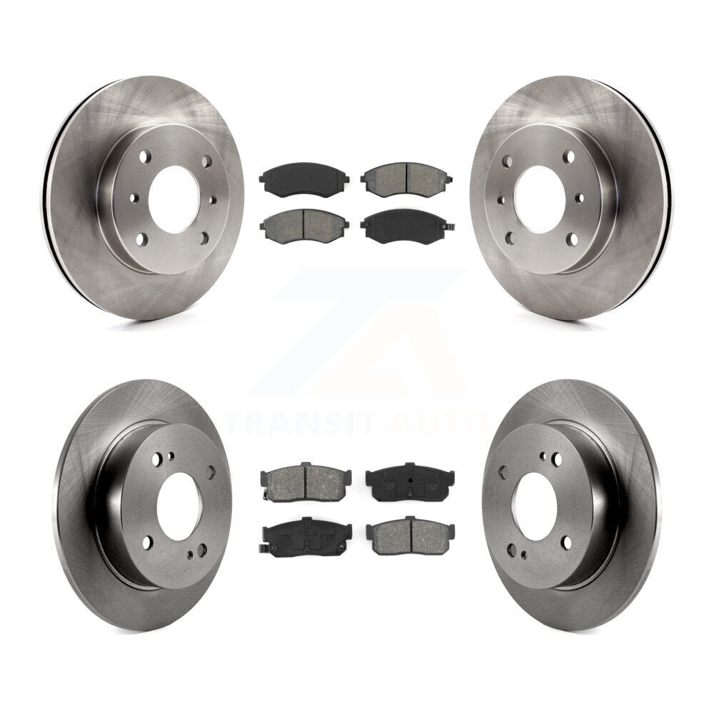 Disc Rotors and Semi-Metallic Brake Pads Kit-K8S-101023 - Kit.bestparts.ca