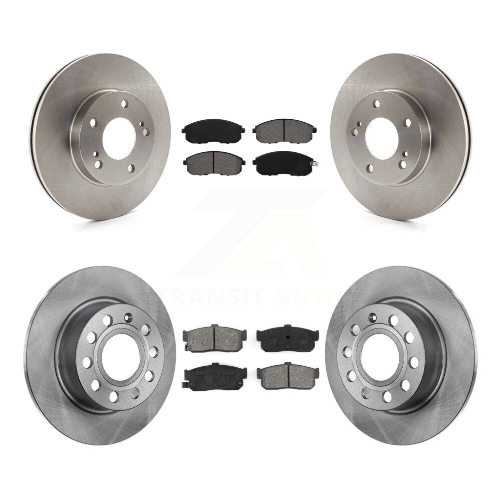 Disc Rotors and Semi-Metallic Brake Pads Kit-K8S-101024 - Kit.bestparts.ca