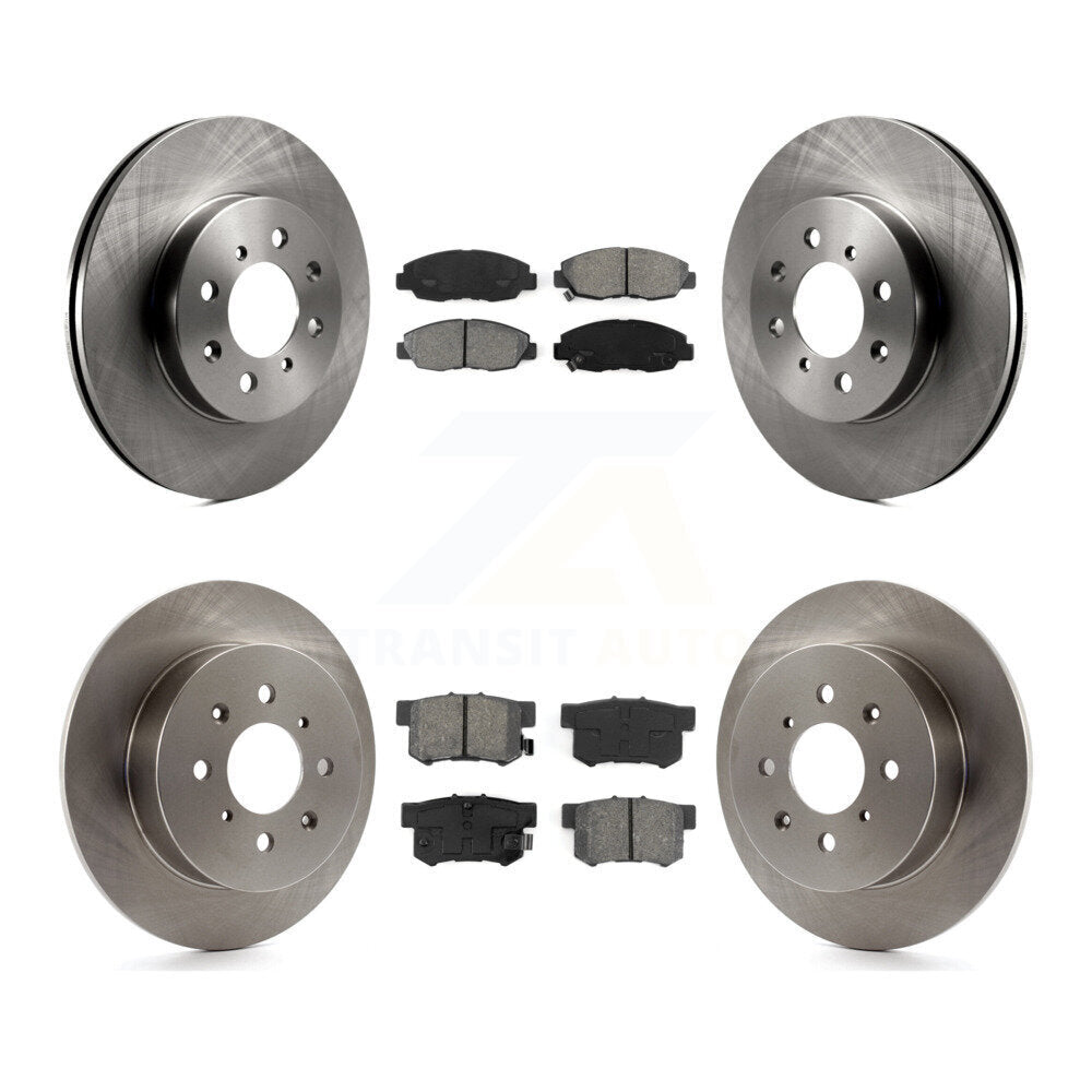 Disc Rotors and Semi-Metallic Brake Pads Kit-K8S-101027 - Kit.bestparts.ca