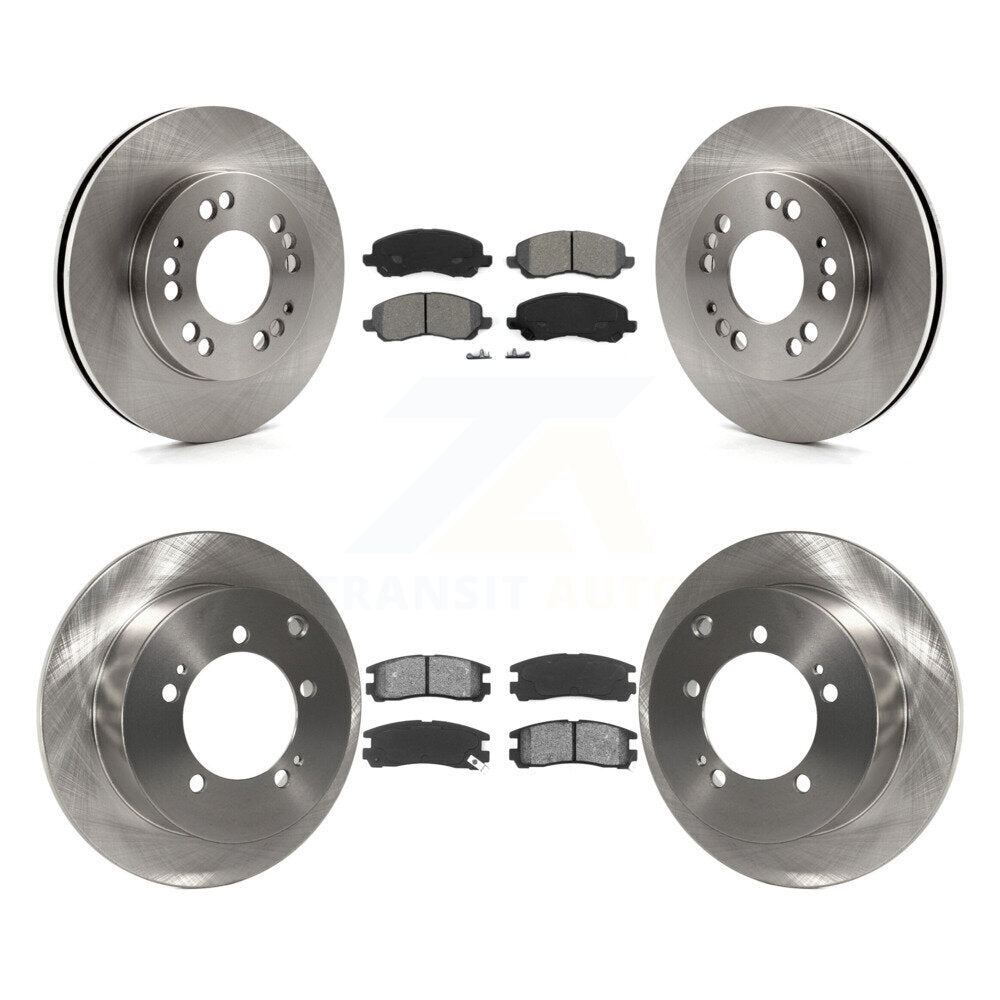 Disc Rotors and Semi-Metallic Brake Pads Kit-K8S-101037 - Kit.bestparts.ca