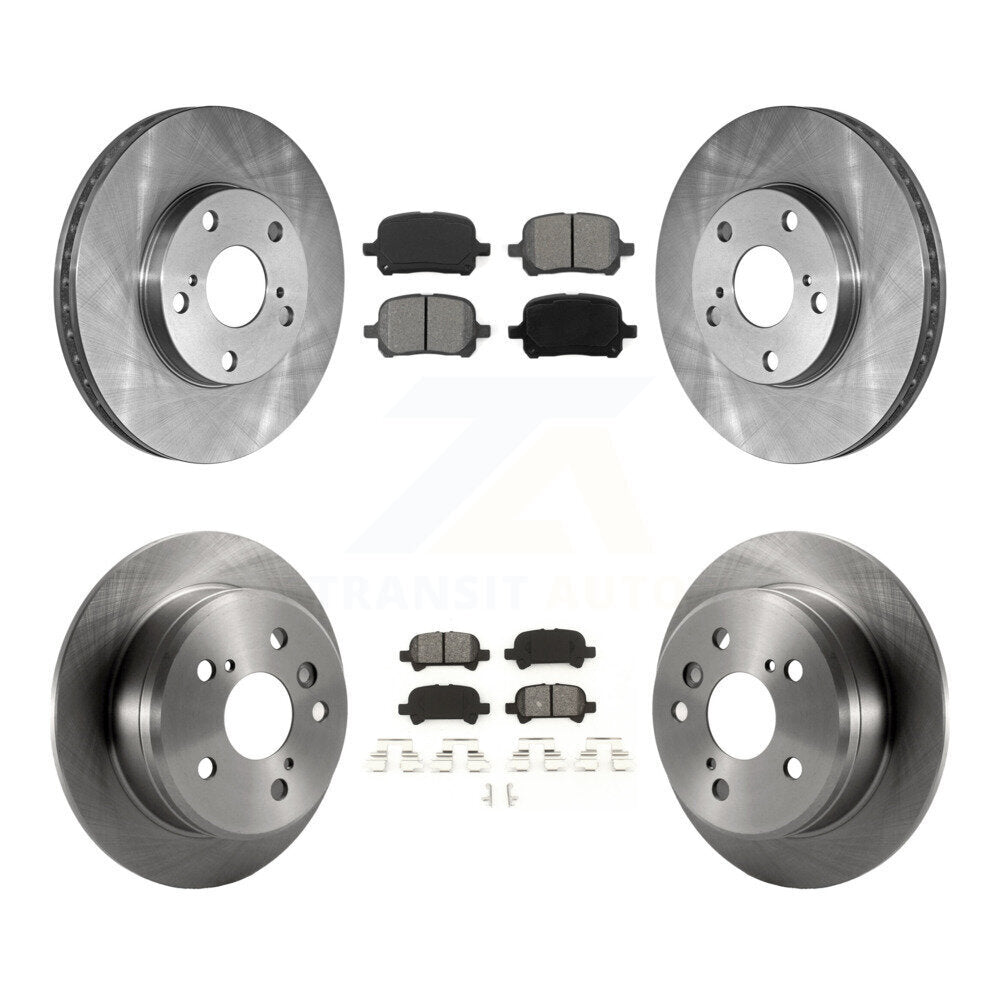 Disc Rotors and Semi-Metallic Brake Pads Kit-K8S-101042 - Kit.bestparts.ca