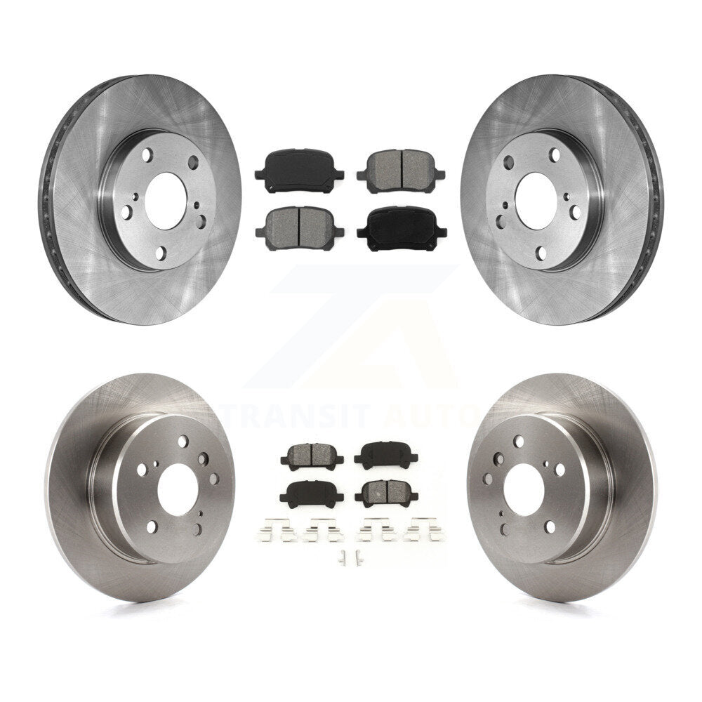 Disc Rotors and Semi-Metallic Brake Pads Kit-K8S-101045 - Kit.bestparts.ca