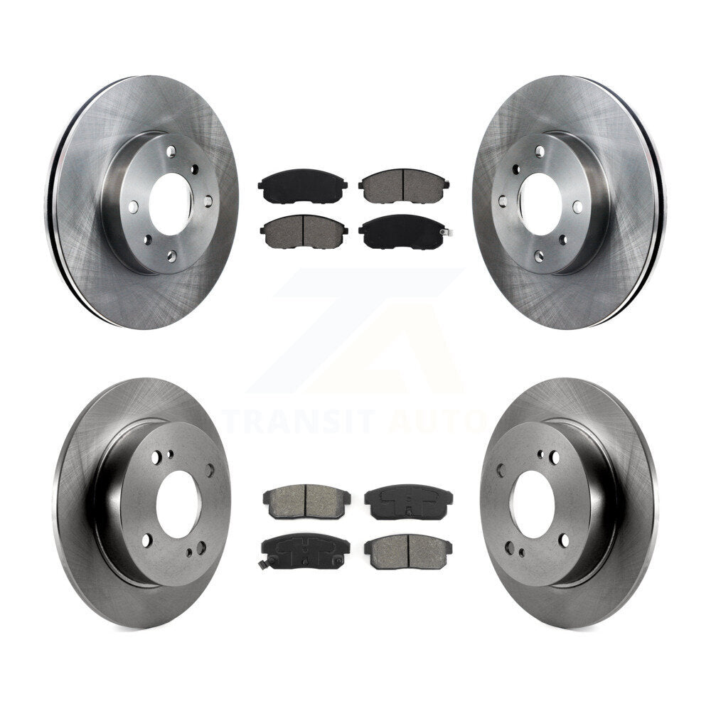 Disc Rotors and Semi-Metallic Brake Pads Kit-K8S-101055 - Kit.bestparts.ca Kit.bestparts.ca