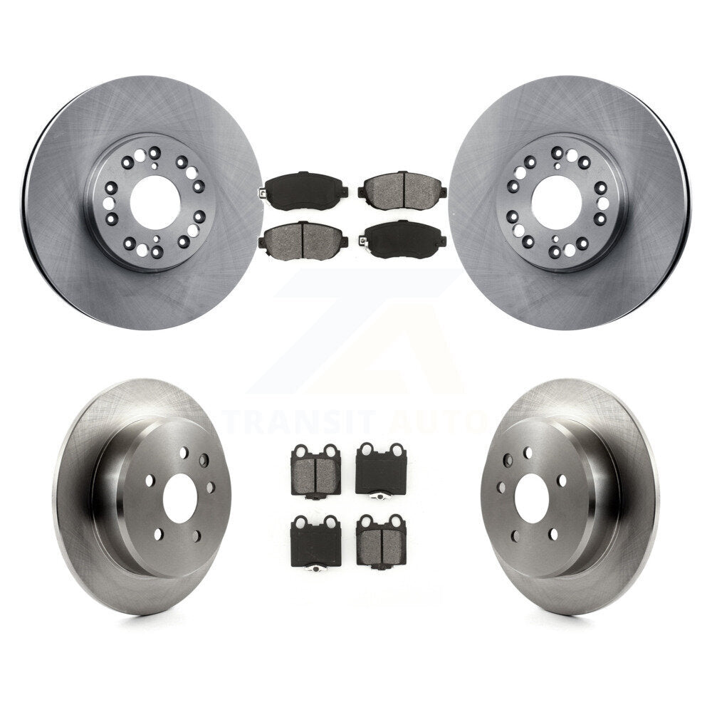 Disc Rotors and Semi-Metallic Brake Pads Kit-K8S-101066 - Kit.bestparts.ca