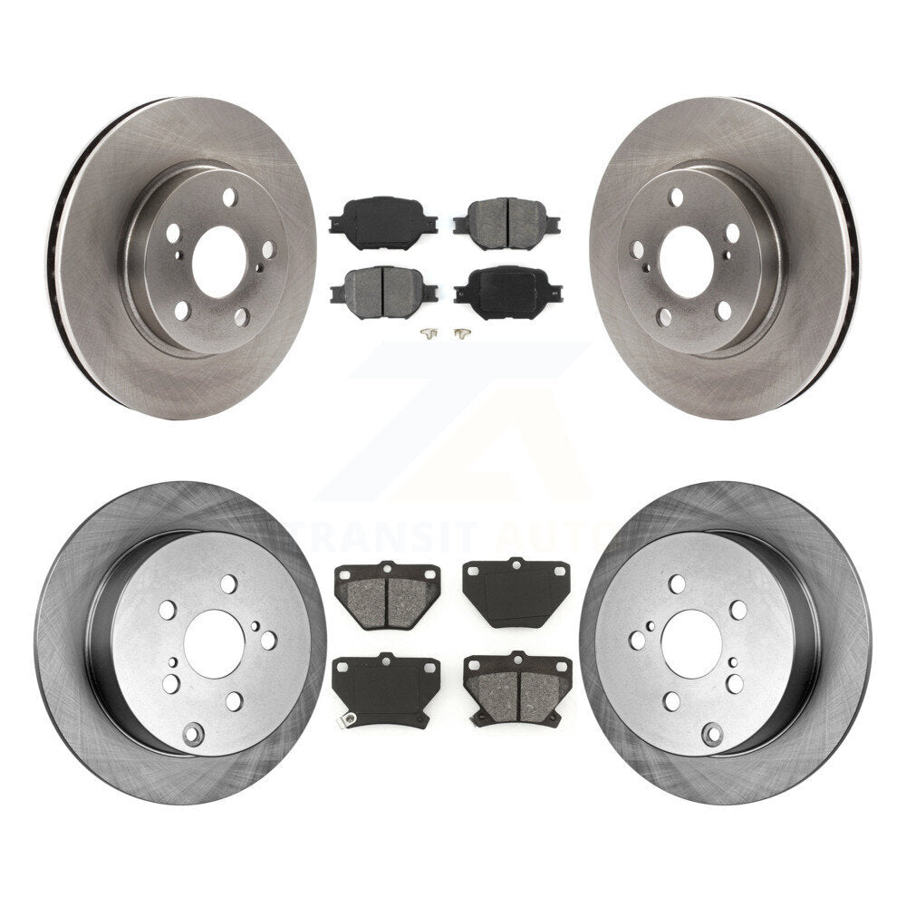 Disc Rotors and Semi-Metallic Brake Pads Kit-K8S-101068 - Kit.bestparts.ca