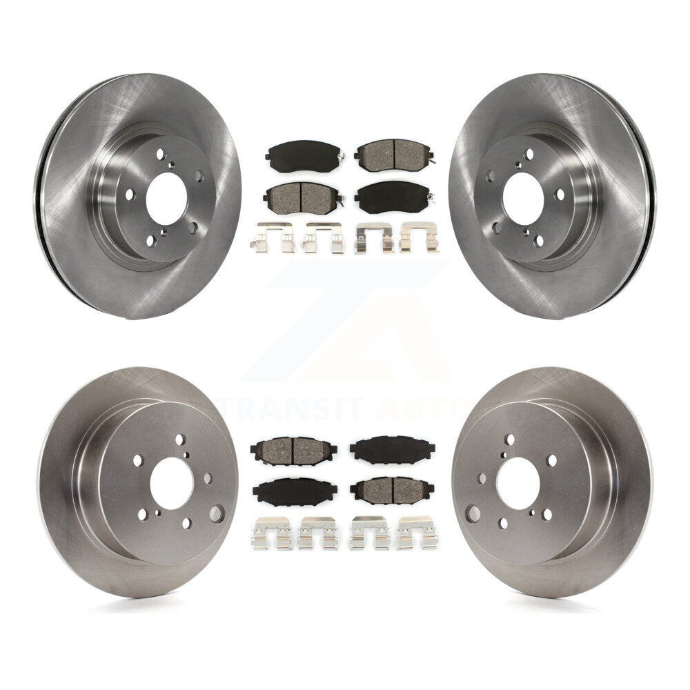 Disc Rotors and Semi-Metallic Brake Pads Kit-K8S-101072 - Kit.bestparts.ca