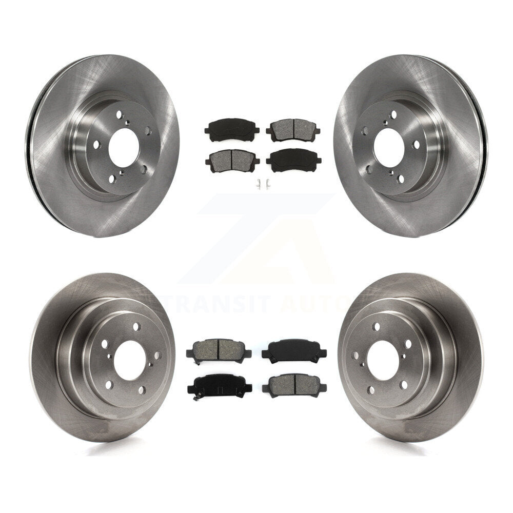 Disc Rotors and Semi-Metallic Brake Pads Kit-K8S-101075 - Kit.bestparts.ca Kit.bestparts.ca