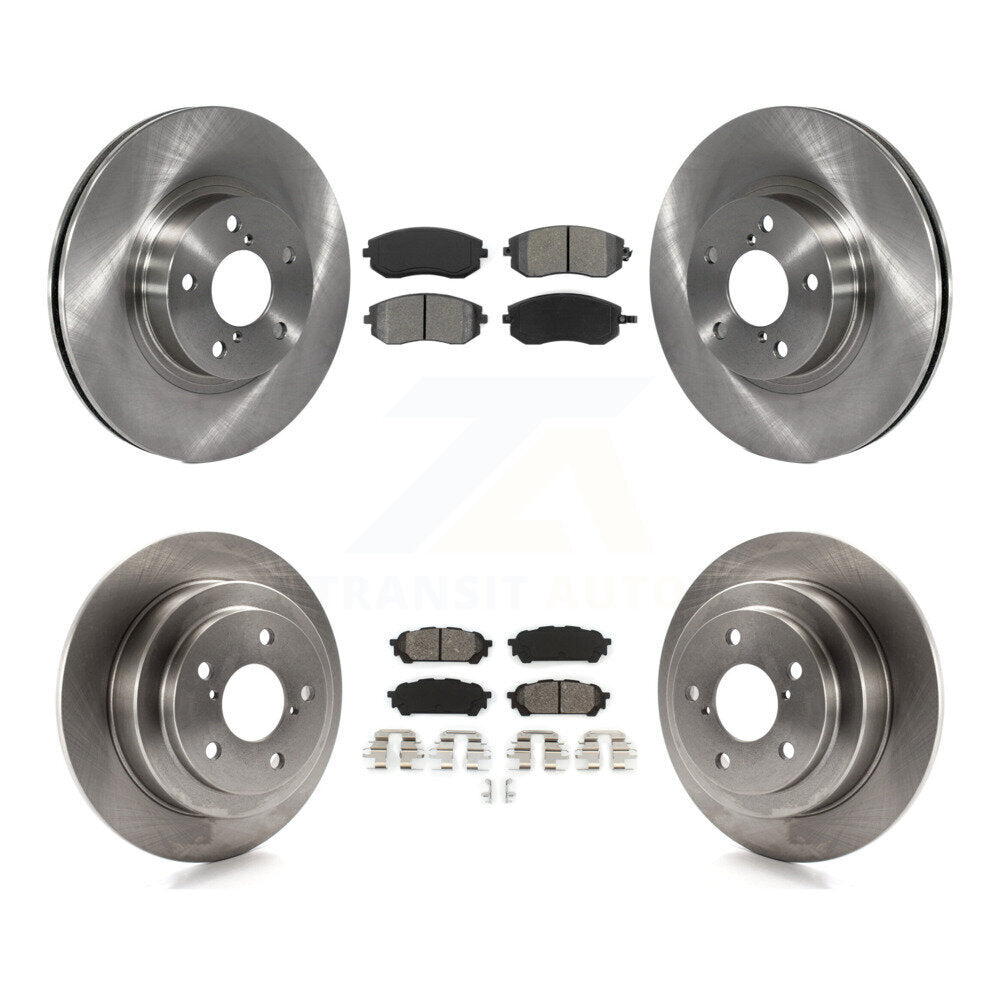 Disc Rotors and Semi-Metallic Brake Pads Kit-K8S-101077 - Kit.bestparts.ca Kit.bestparts.ca