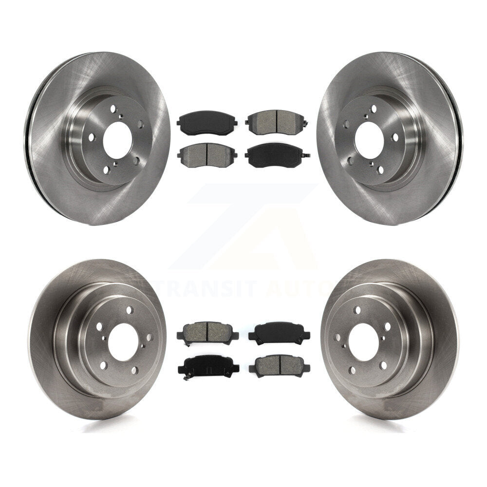 Disc Rotors and Semi-Metallic Brake Pads Kit-K8S-101078 - Kit.bestparts.ca Kit.bestparts.ca