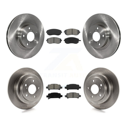 Disc Rotors and Semi-Metallic Brake Pads Kit-K8S-101078 - Kit.bestparts.ca