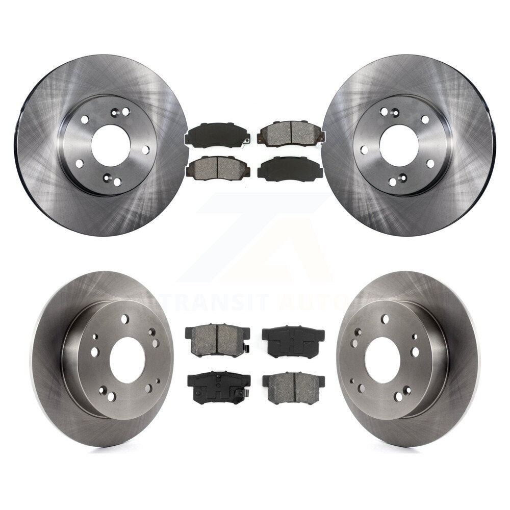 Disc Rotors and Semi-Metallic Brake Pads Kit-K8S-101086 - Kit.bestparts.ca