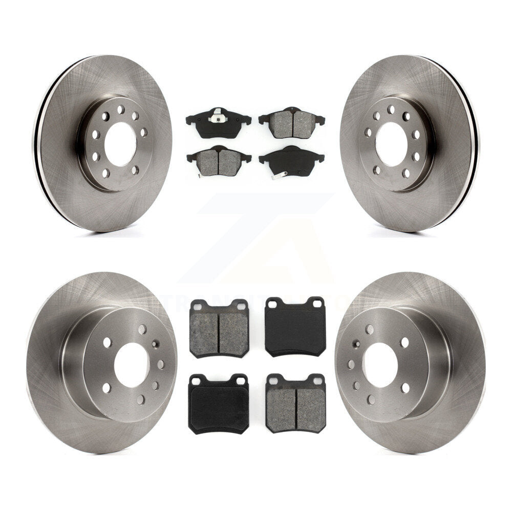 Disc Rotors and Semi-Metallic Brake Pads Kit-K8S-101095 - Kit.bestparts.ca