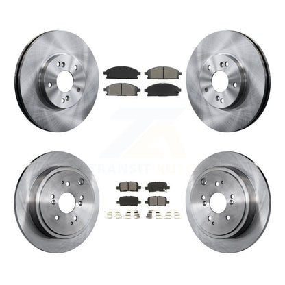 Disc Rotors and Semi-Metallic Brake Pads Kit-K8S-101122 - Kit.bestparts.ca