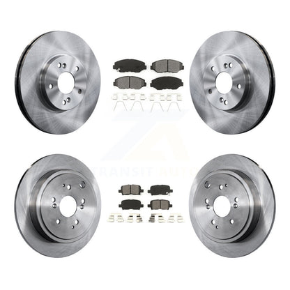 Disc Rotors and Semi-Metallic Brake Pads Kit-K8S-101123 - Kit.bestparts.ca