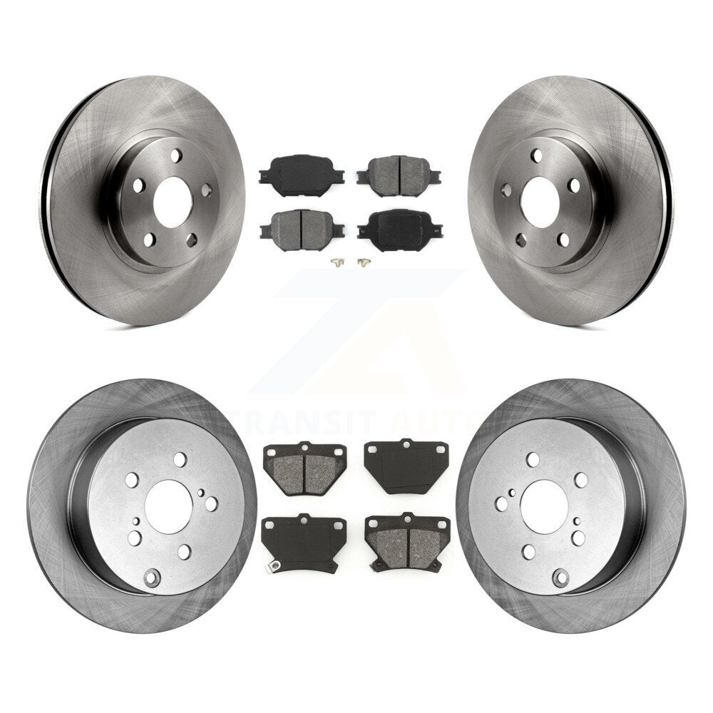 Disc Rotors and Semi-Metallic Brake Pads Kit-K8S-101133 - Kit.bestparts.ca Kit.bestparts.ca