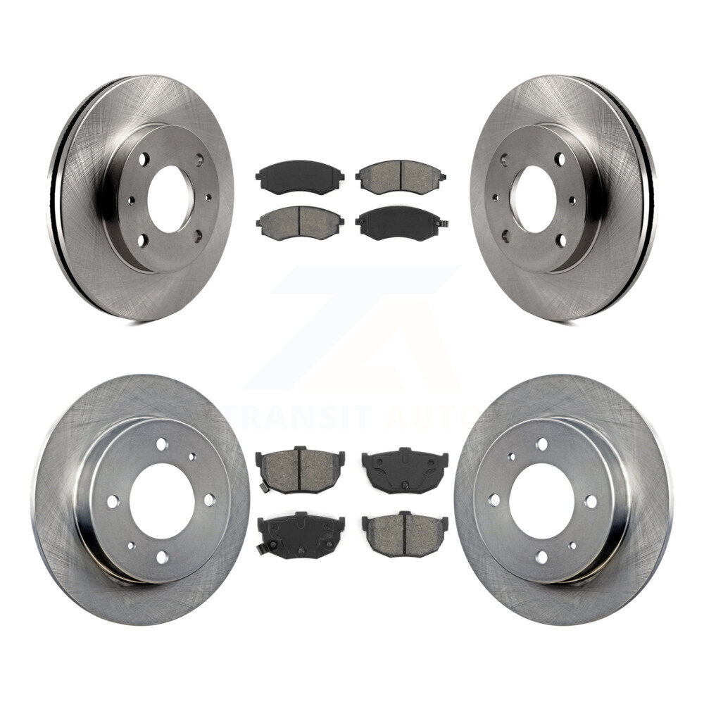 Disc Rotors and Semi-Metallic Brake Pads Kit-K8S-101138 - Kit.bestparts.ca