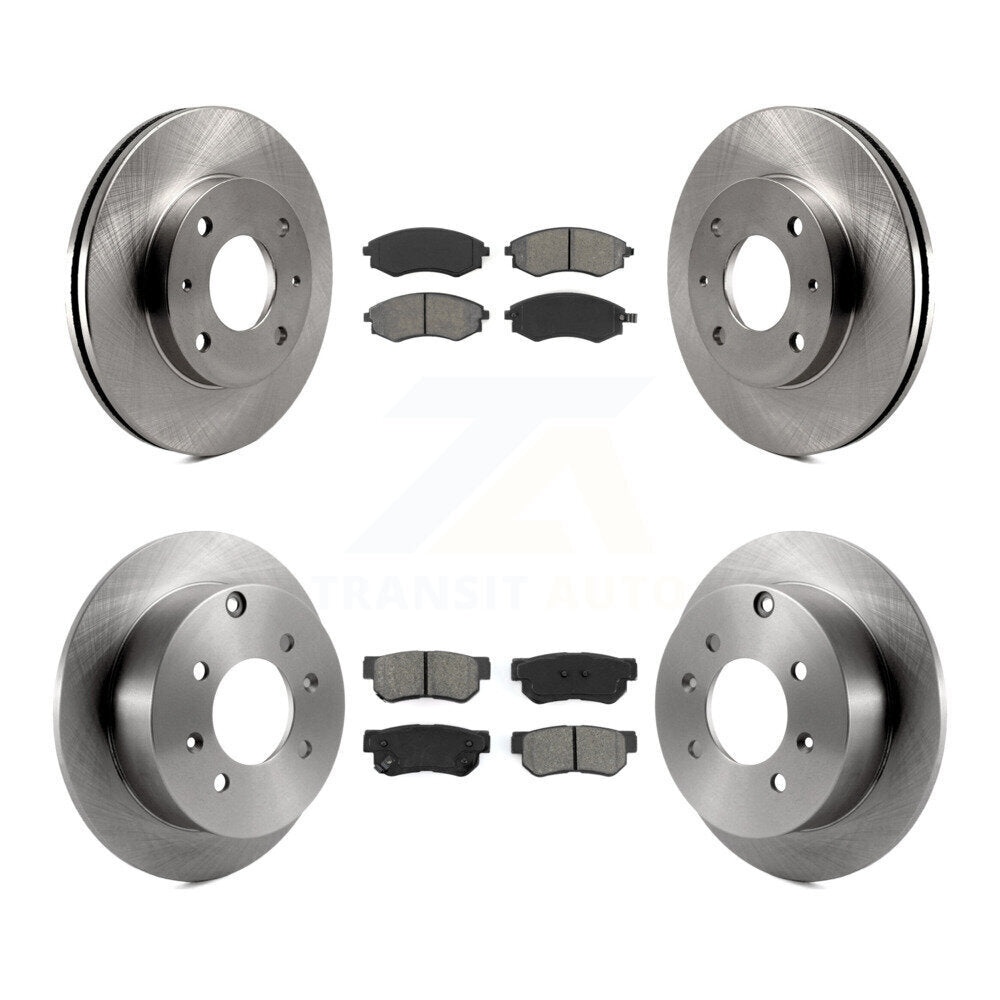 Disc Rotors and Semi-Metallic Brake Pads Kit-K8S-101139 - Kit.bestparts.ca Kit.bestparts.ca