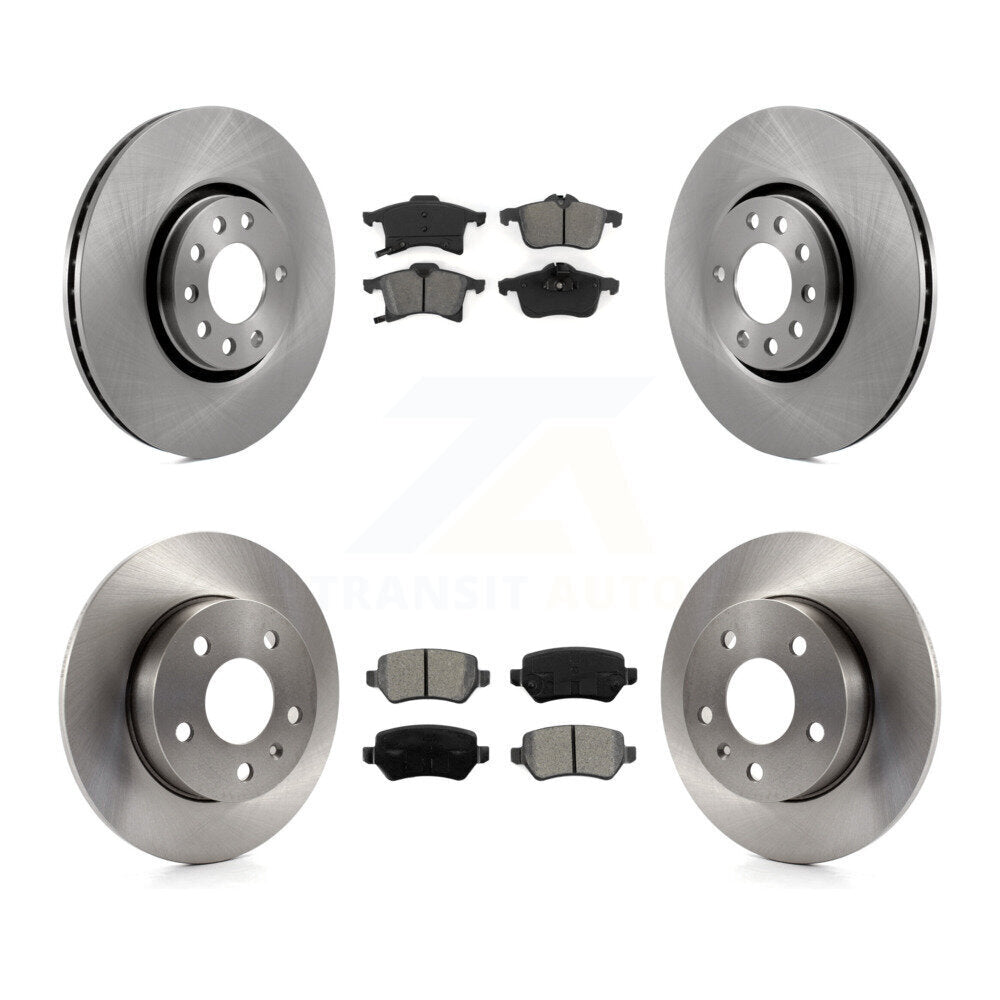 Disc Rotors and Semi-Metallic Brake Pads Kit-K8S-101158 - Kit.bestparts.ca