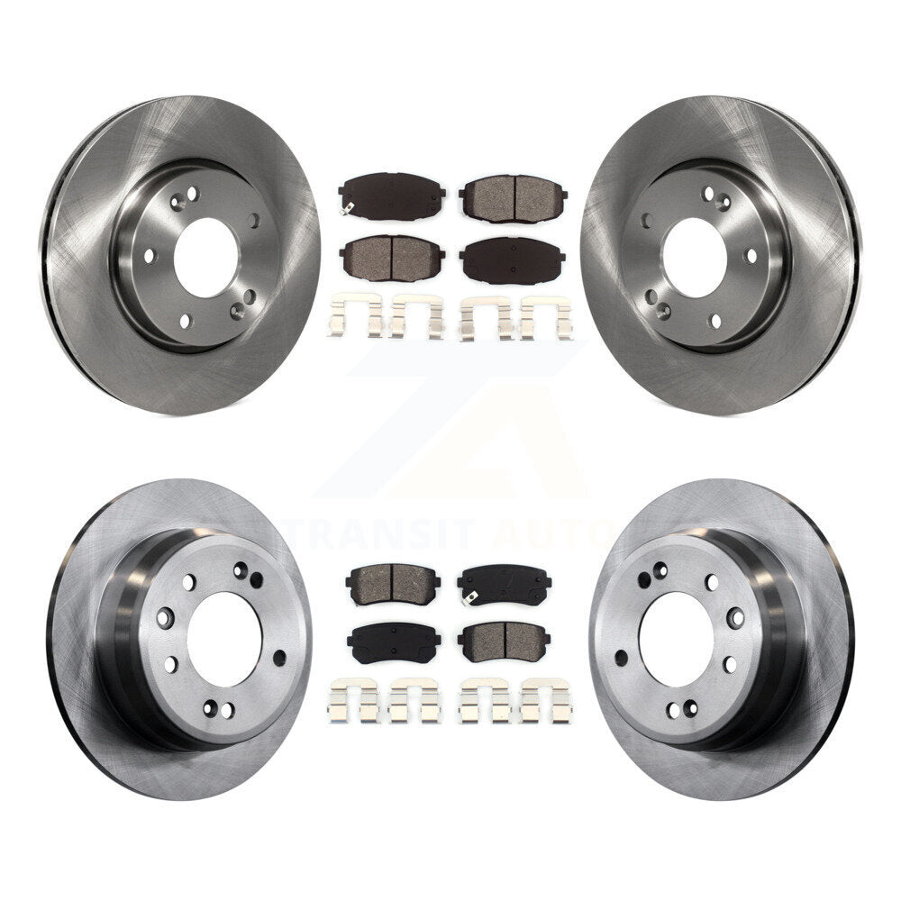 Disc Rotors and Semi-Metallic Brake Pads Kit-K8S-101174 - Kit.bestparts.ca Kit.bestparts.ca