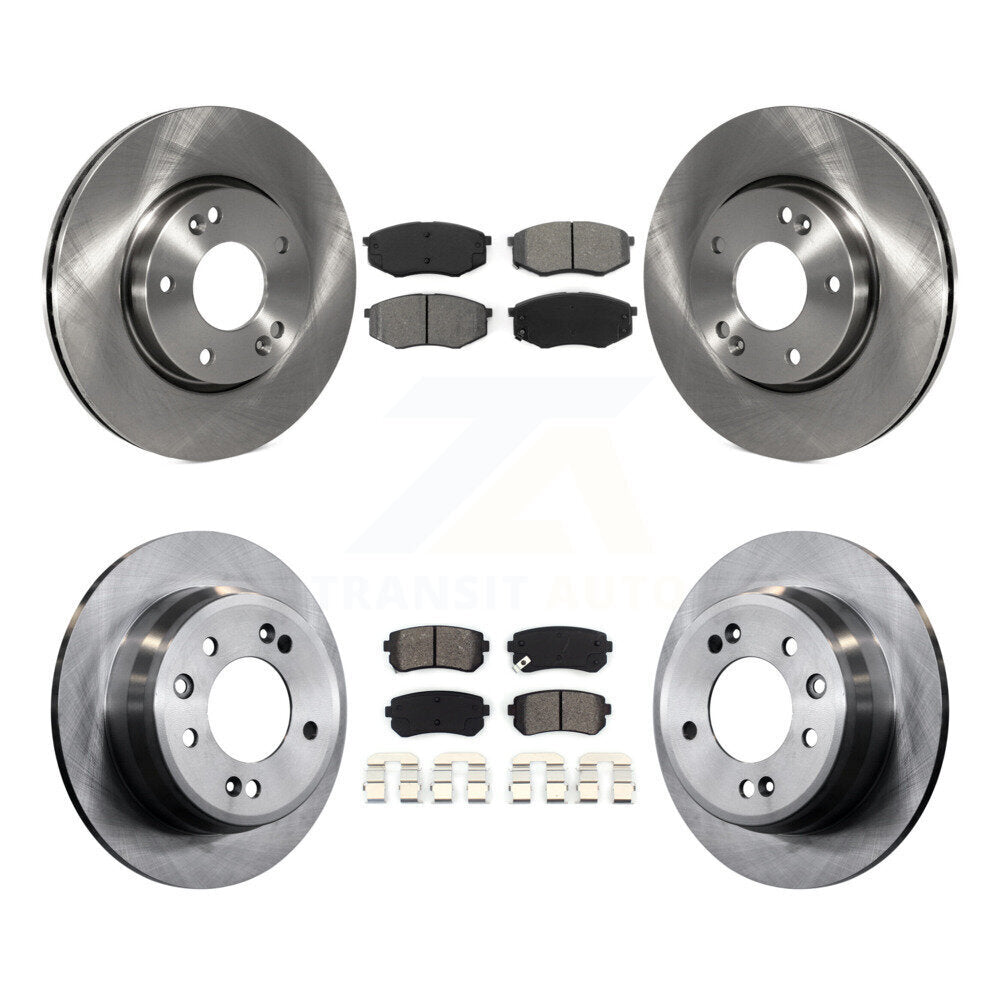 Disc Rotors and Semi-Metallic Brake Pads Kit-K8S-101175 - Kit.bestparts.ca Kit.bestparts.ca