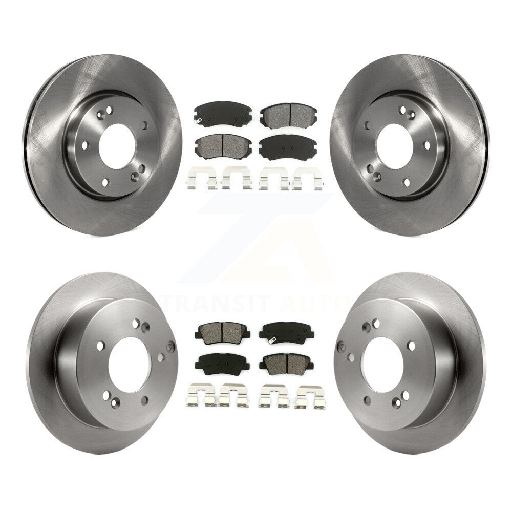 Disc Rotors and Semi-Metallic Brake Pads Kit-K8S-101178 - Kit.bestparts.ca Kit.bestparts.ca