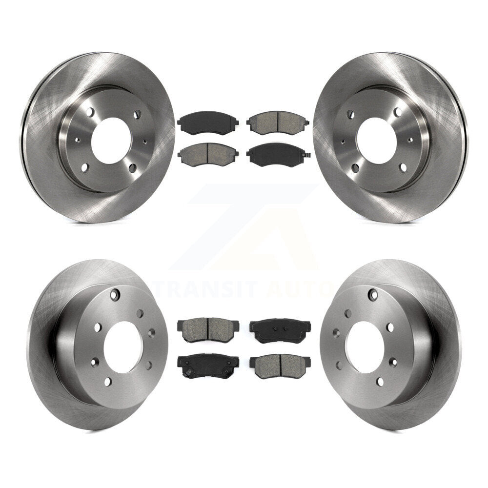 Disc Rotors and Semi-Metallic Brake Pads Kit-K8S-101191 - Kit.bestparts.ca Kit.bestparts.ca