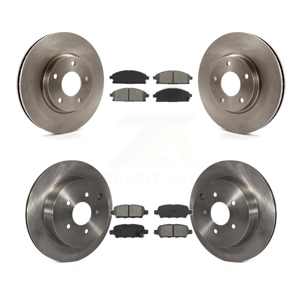 Disc Rotors and Semi-Metallic Brake Pads Kit-K8S-101195 - Kit.bestparts.ca Kit.bestparts.ca