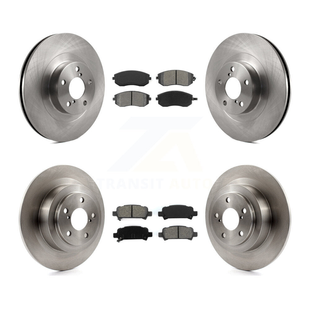 Disc Rotors and Semi-Metallic Brake Pads Kit-K8S-101207 - Kit.bestparts.ca Kit.bestparts.ca