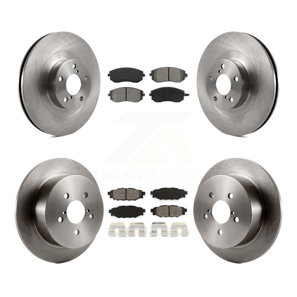 Disc Rotors and Semi-Metallic Brake Pads Kit-K8S-101208 - Kit.bestparts.ca
