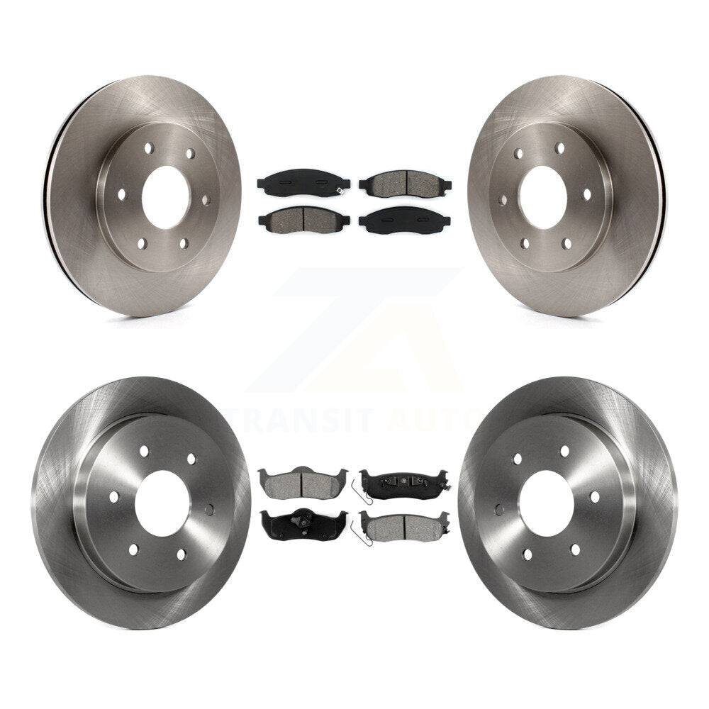 Disc Rotors and Semi-Metallic Brake Pads Kit-K8S-101218 - Kit.bestparts.ca