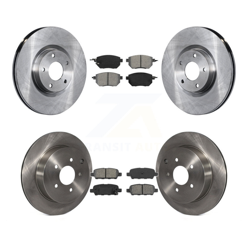 Disc Rotors and Semi-Metallic Brake Pads Kit-K8S-101225 - Kit.bestparts.ca