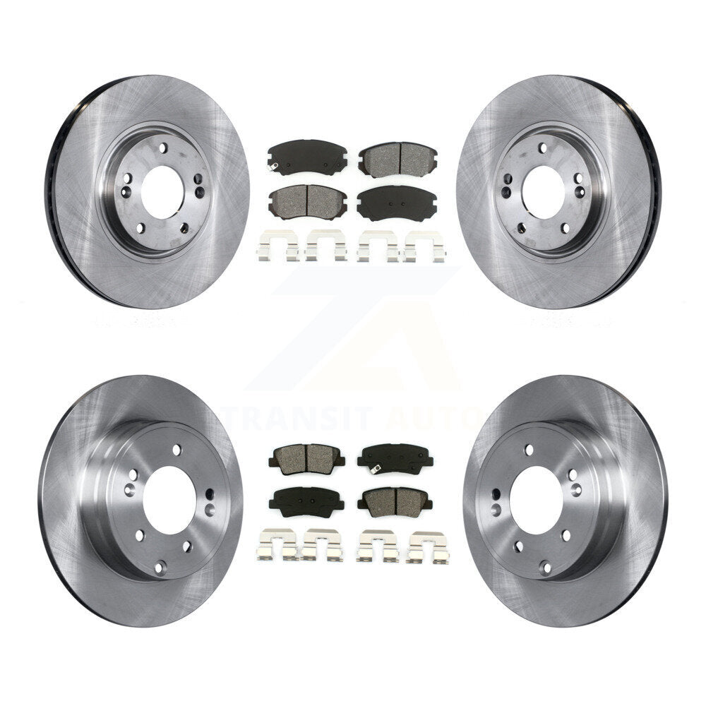 Disc Rotors and Semi-Metallic Brake Pads Kit-K8S-101236 - Kit.bestparts.ca Kit.bestparts.ca