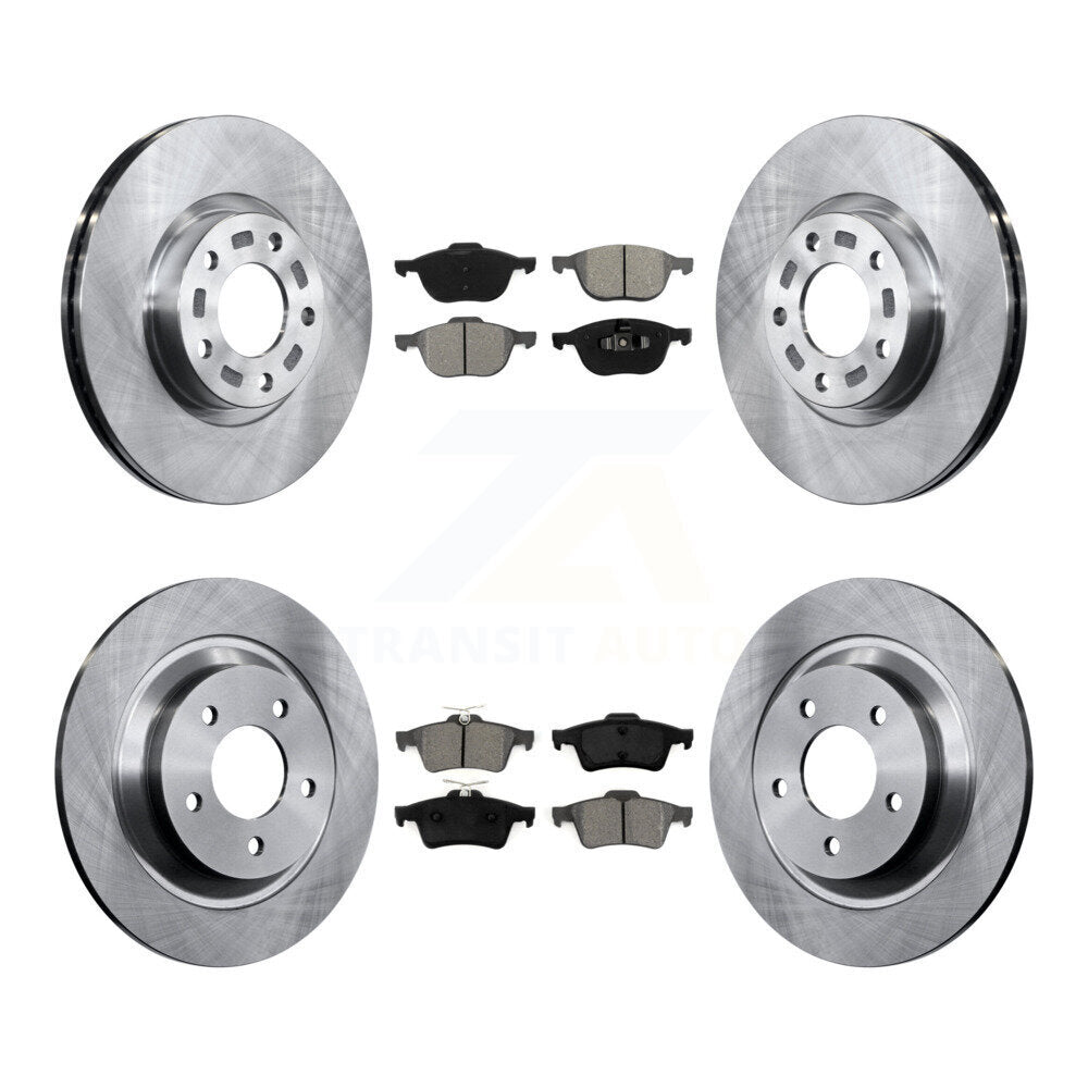 Disc Rotors and Semi-Metallic Brake Pads Kit-K8S-101238 - Kit.bestparts.ca Kit.bestparts.ca