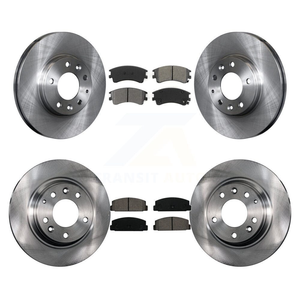 Disc Rotors and Semi-Metallic Brake Pads Kit-K8S-101240 - Kit.bestparts.ca Kit.bestparts.ca