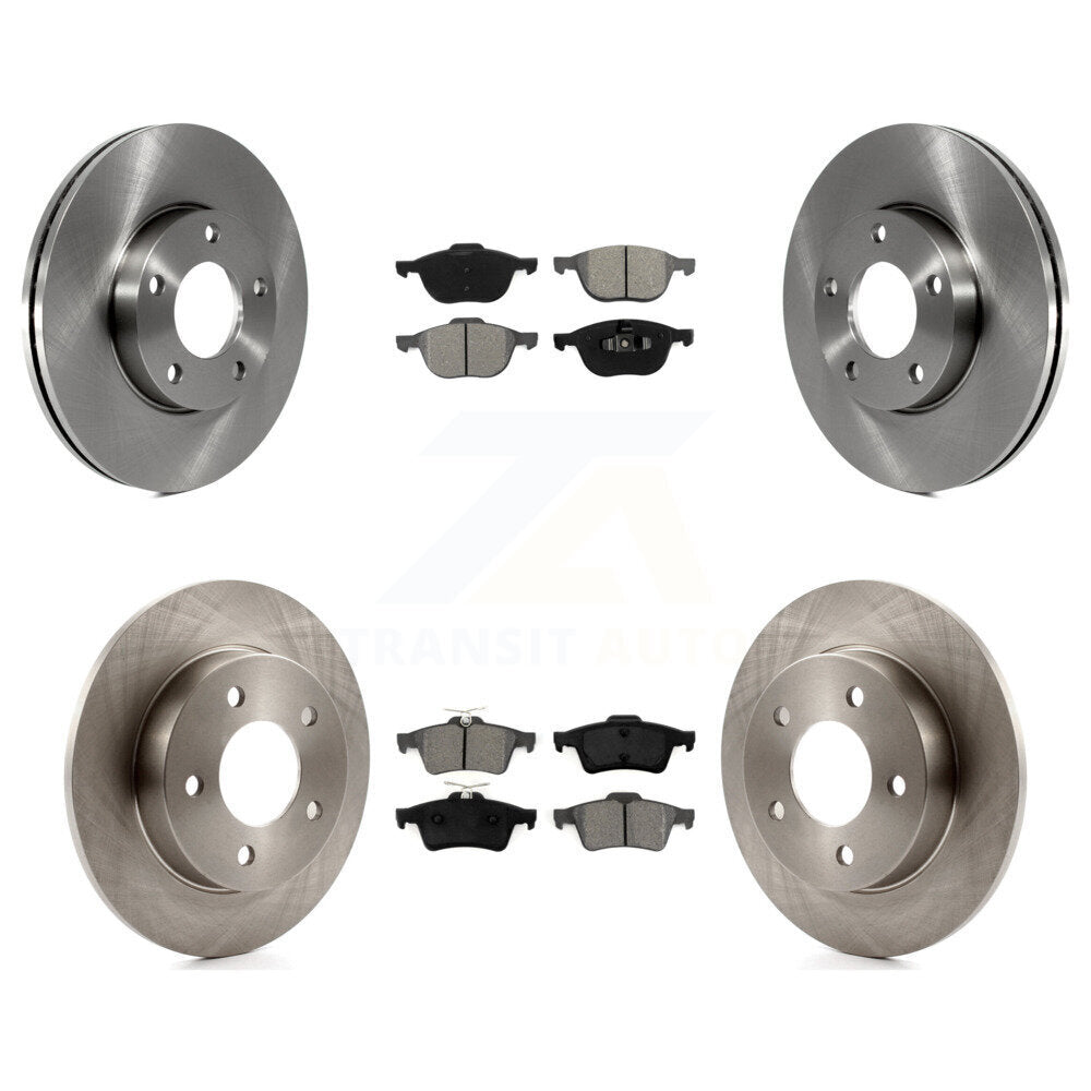 Disc Rotors and Semi-Metallic Brake Pads Kit-K8S-101242 - Kit.bestparts.ca Kit.bestparts.ca