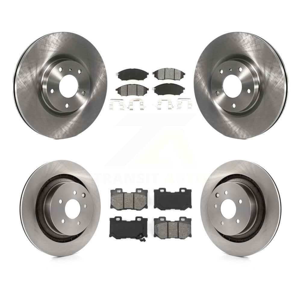 Disc Rotors and Semi-Metallic Brake Pads Kit-K8S-101247 - Kit.bestparts.ca Kit.bestparts.ca