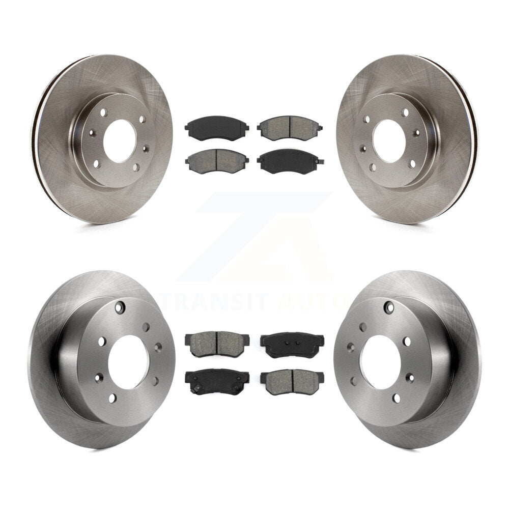 Disc Rotors and Semi-Metallic Brake Pads Kit-K8S-101253 - Kit.bestparts.ca