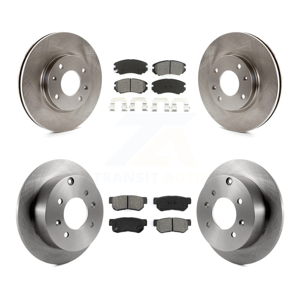 Disc Rotors and Semi-Metallic Brake Pads Kit-K8S-101254 - Kit.bestparts.ca