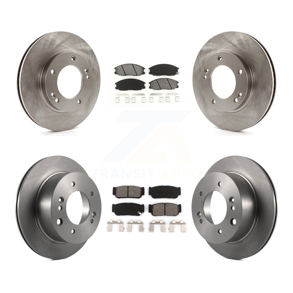 Disc Rotors and Semi-Metallic Brake Pads Kit-K8S-101255 - Kit.bestparts.ca Kit.bestparts.ca