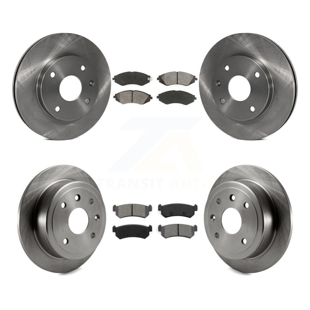 Disc Rotors and Semi-Metallic Brake Pads Kit-K8S-101256 - Kit.bestparts.ca