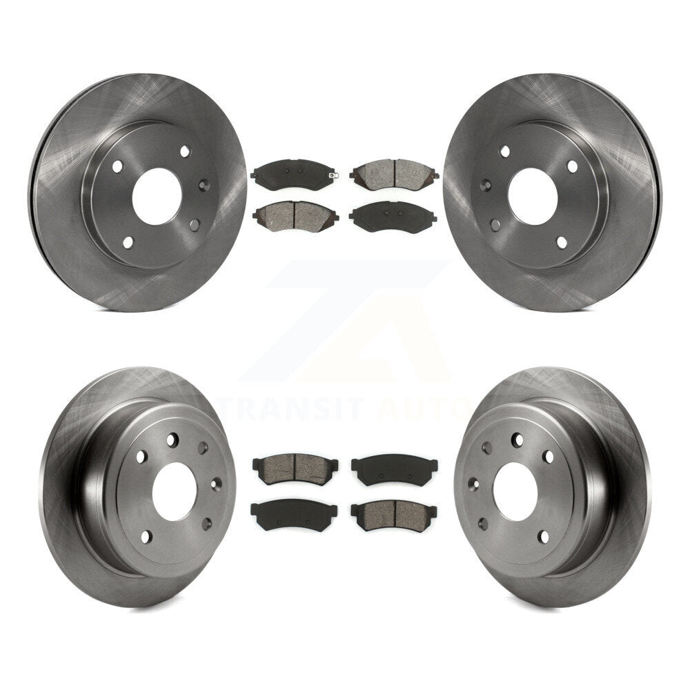 Disc Rotors and Semi-Metallic Brake Pads Kit-K8S-101257 - Kit.bestparts.ca Kit.bestparts.ca