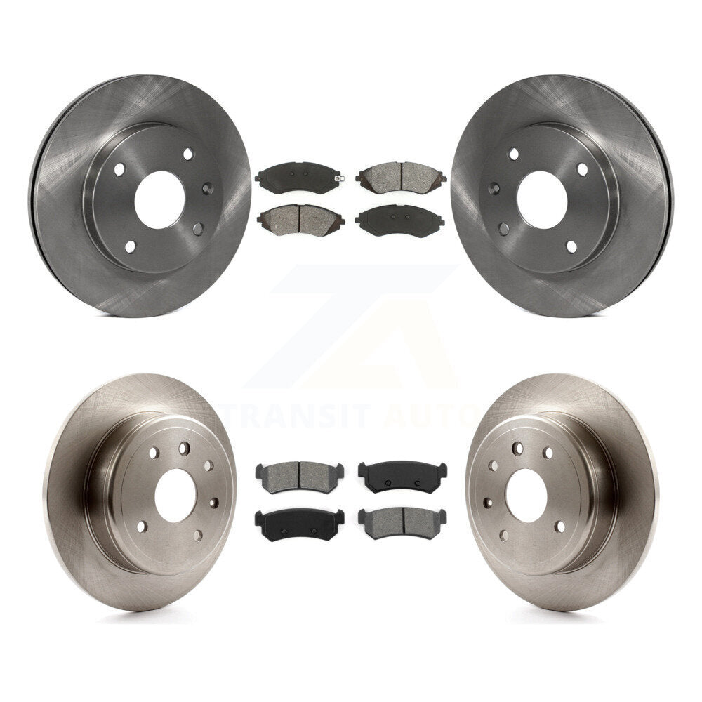 Disc Rotors and Semi-Metallic Brake Pads Kit-K8S-101258 - Kit.bestparts.ca